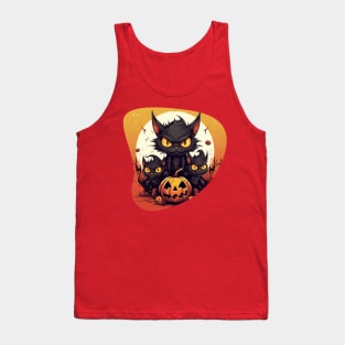 halloween cats Tank Top